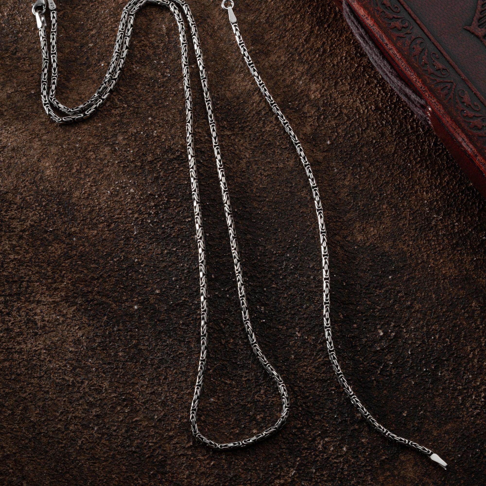 OVAL KING KEDJA 2MM SET | 925 SILVER 