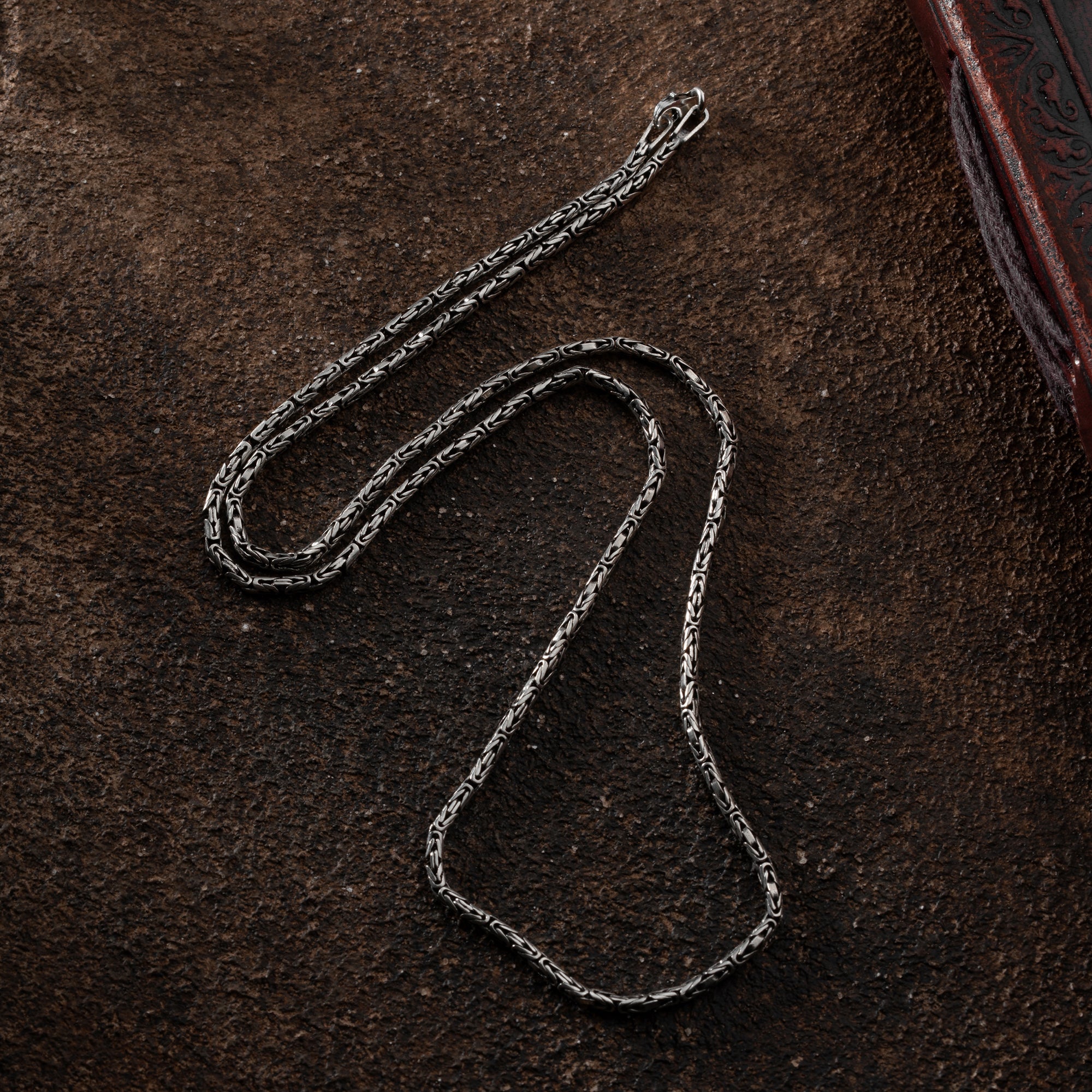 OVAL KING KEDJA 2MM NECK CAND | 925 SILVER 