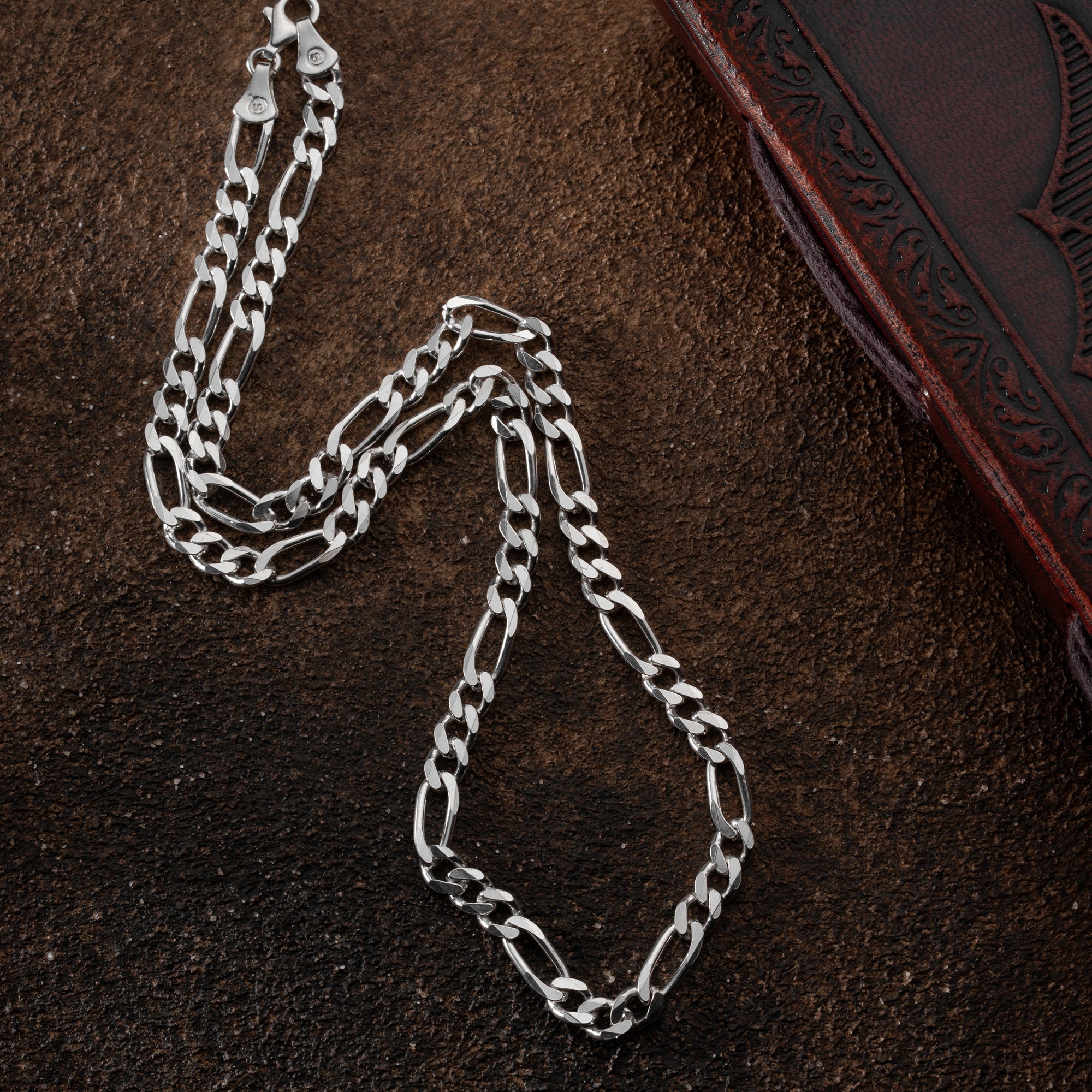 STORT FIGARO KRAGE | 925 SILVER 