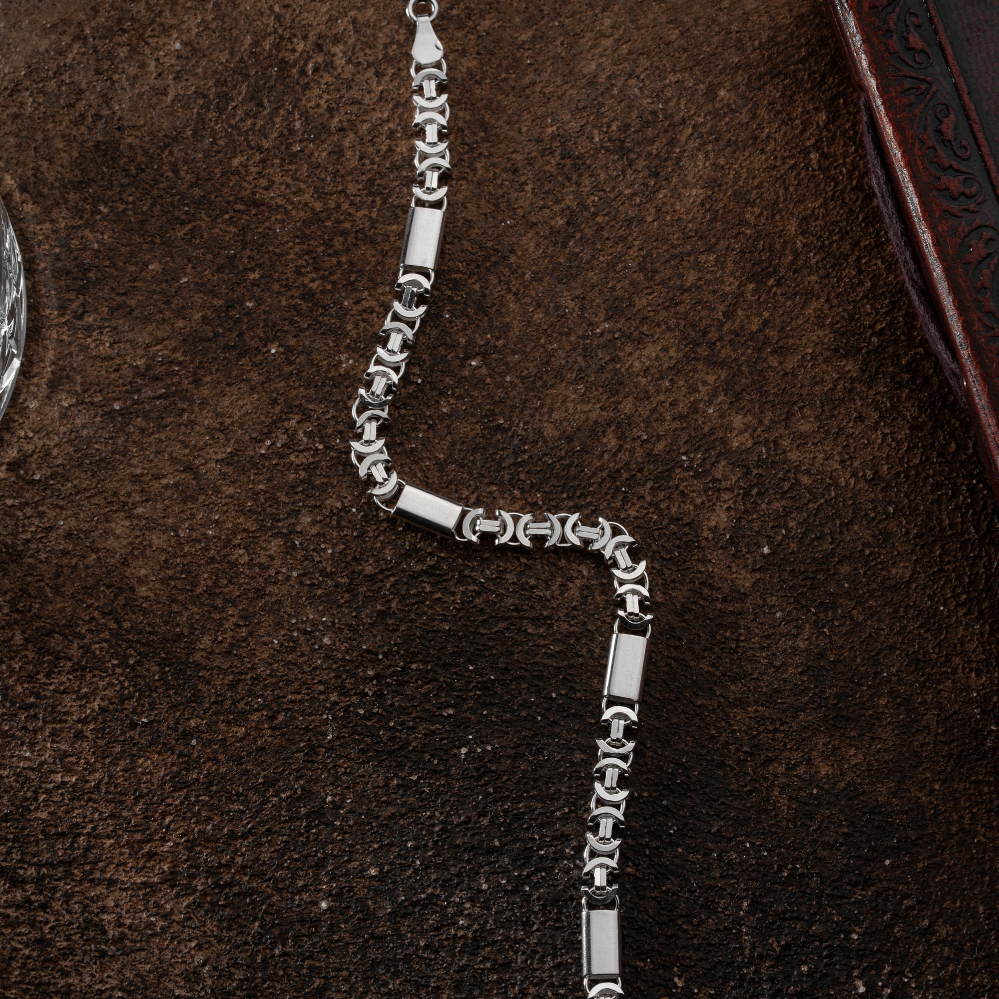 KING ARMBAND PLATT 5MM | 925 SILVER