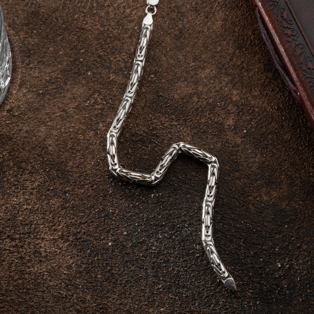 KING-ARMBAND OVAL 5MM | 925 SILVER