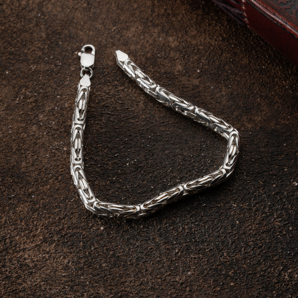 KING-ARMBAND OVAL 5MM | 925 SILVER