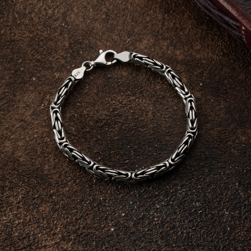 KING ARMBAND OVAL OXIDHJUL 5MM | 925 SILVER