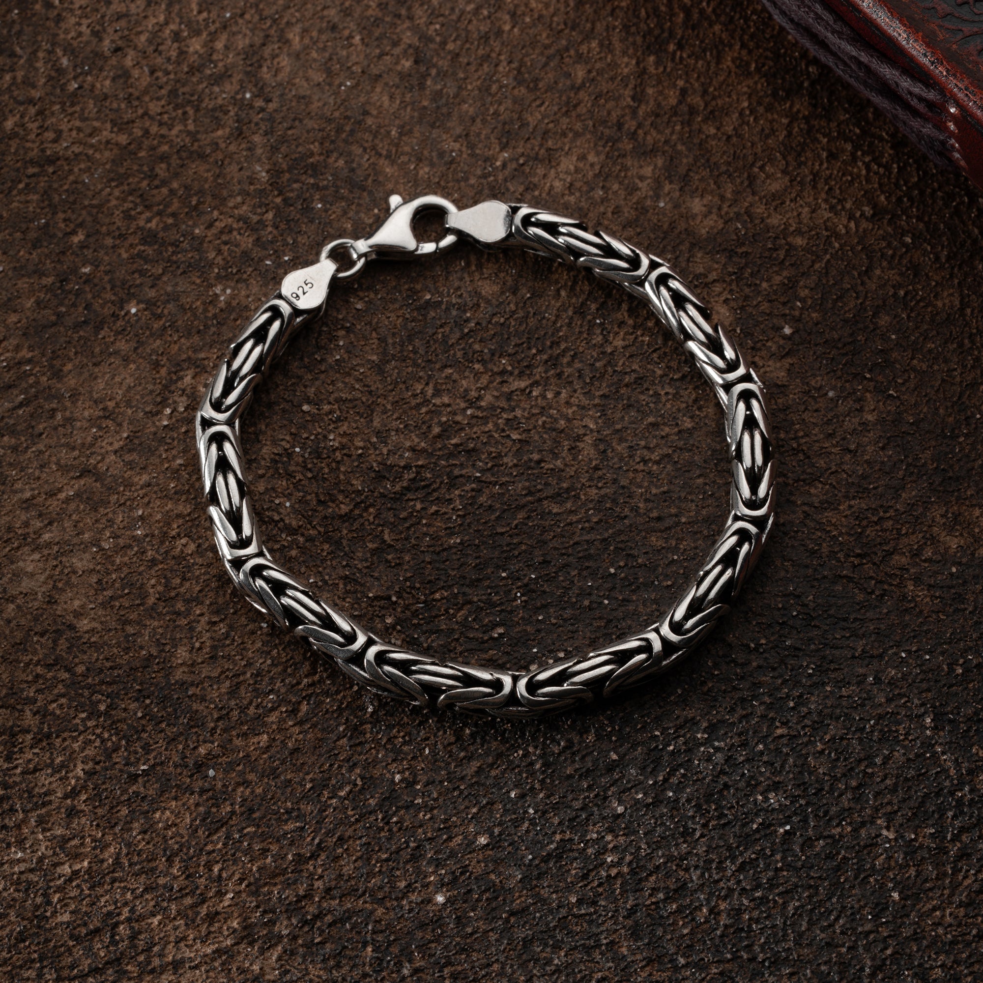KING ARMBAND OVAL OXIDHJUL 5MM | 925 SILVER