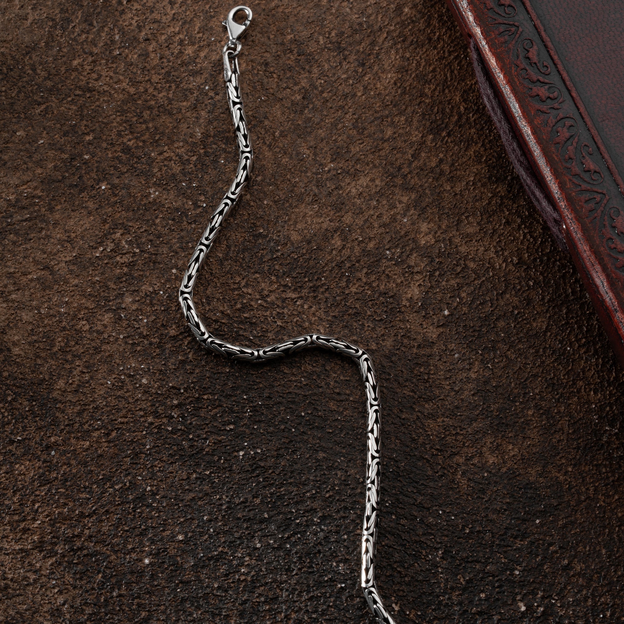 KING ARMBAND OVAL OXIDHJUL 3MM | 925 SILVER