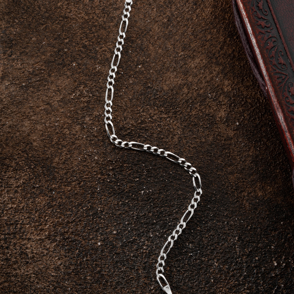 STORT FIGARO ARMBAND| 925 SILVER