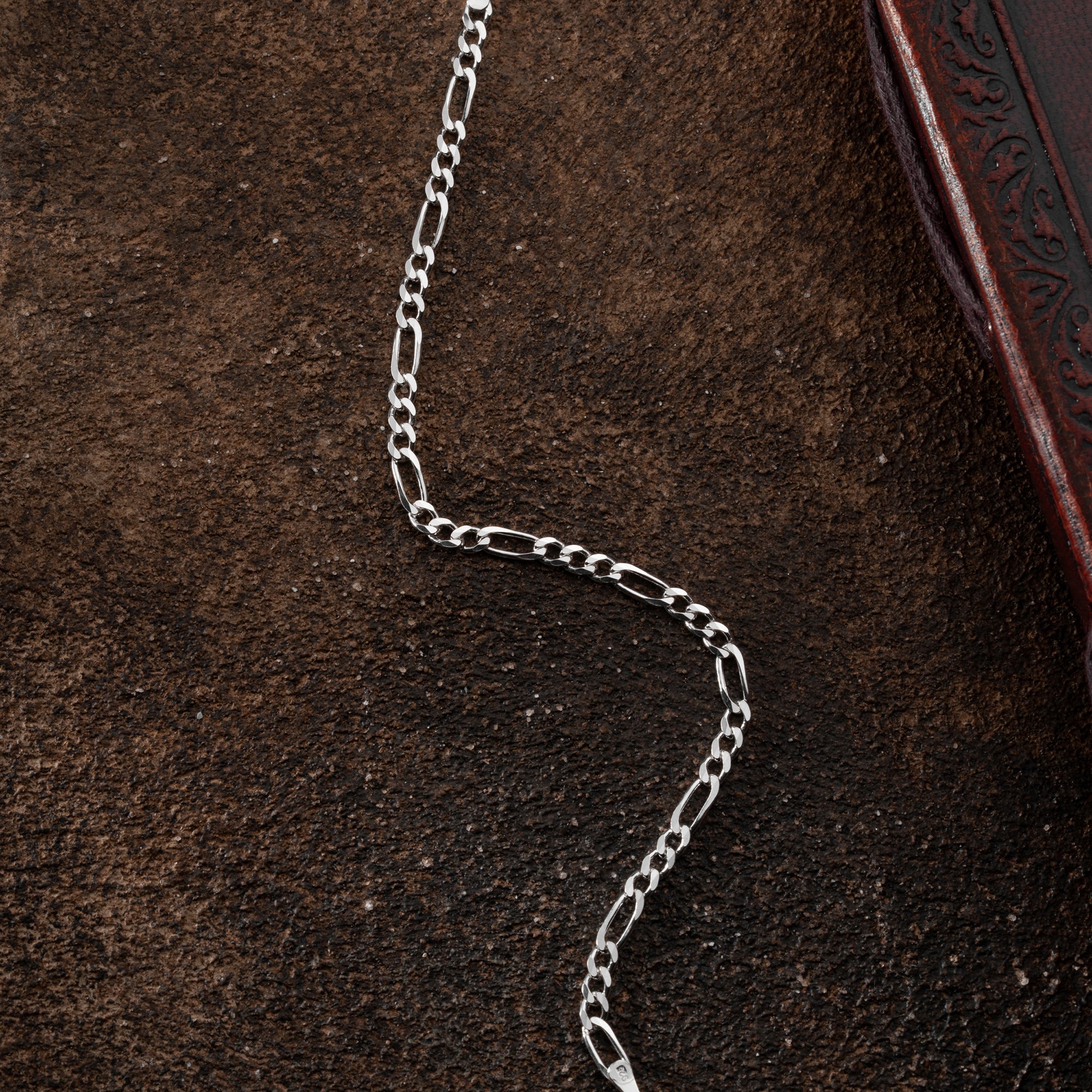 STORT FIGARO ARMBAND| 925 SILVER