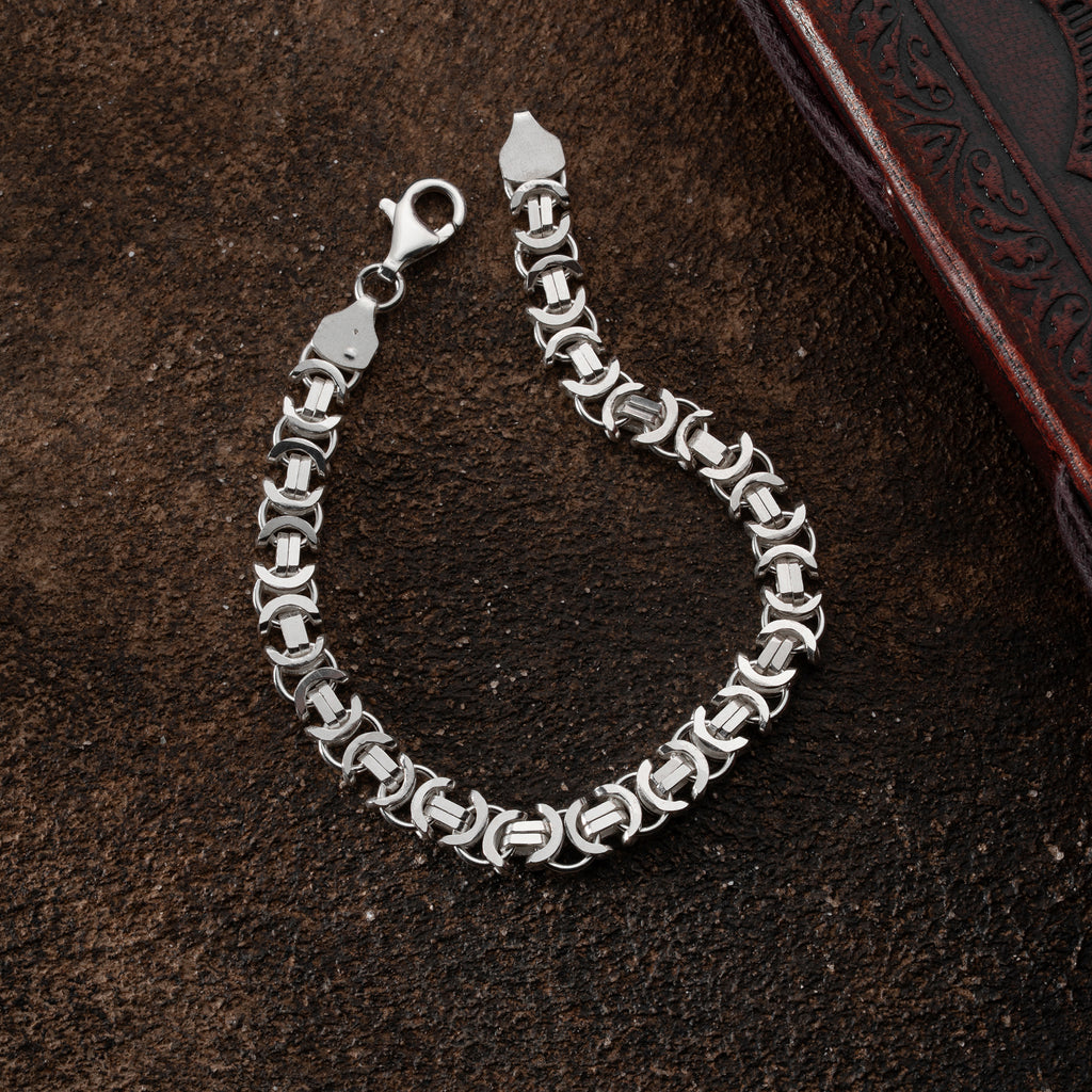 KING ARMBANDSPLATTA 6MM | 925 SILVER