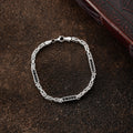 KING ARMBAND SVART RHINESTENES 5MM | 925 SILVER
