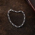 ANCHOR BLÅ DIAMANTARMBAND 5MM | 925 SILVER
