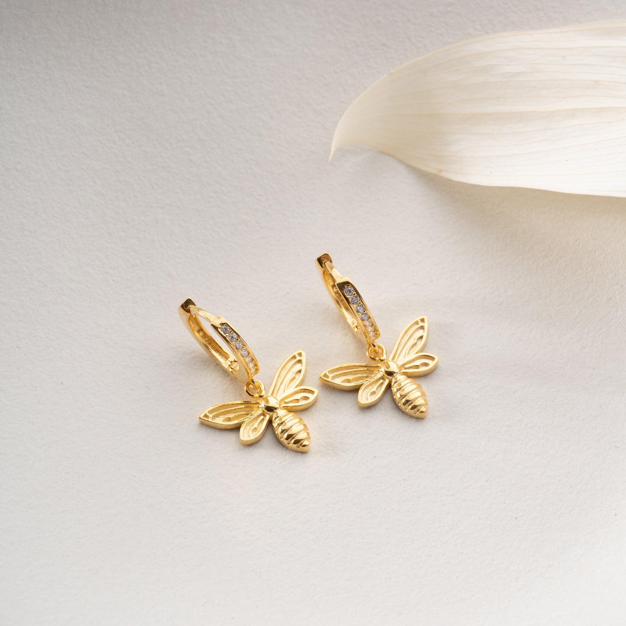 ÖRHÄNGEN I BIEN | 925 SILVER