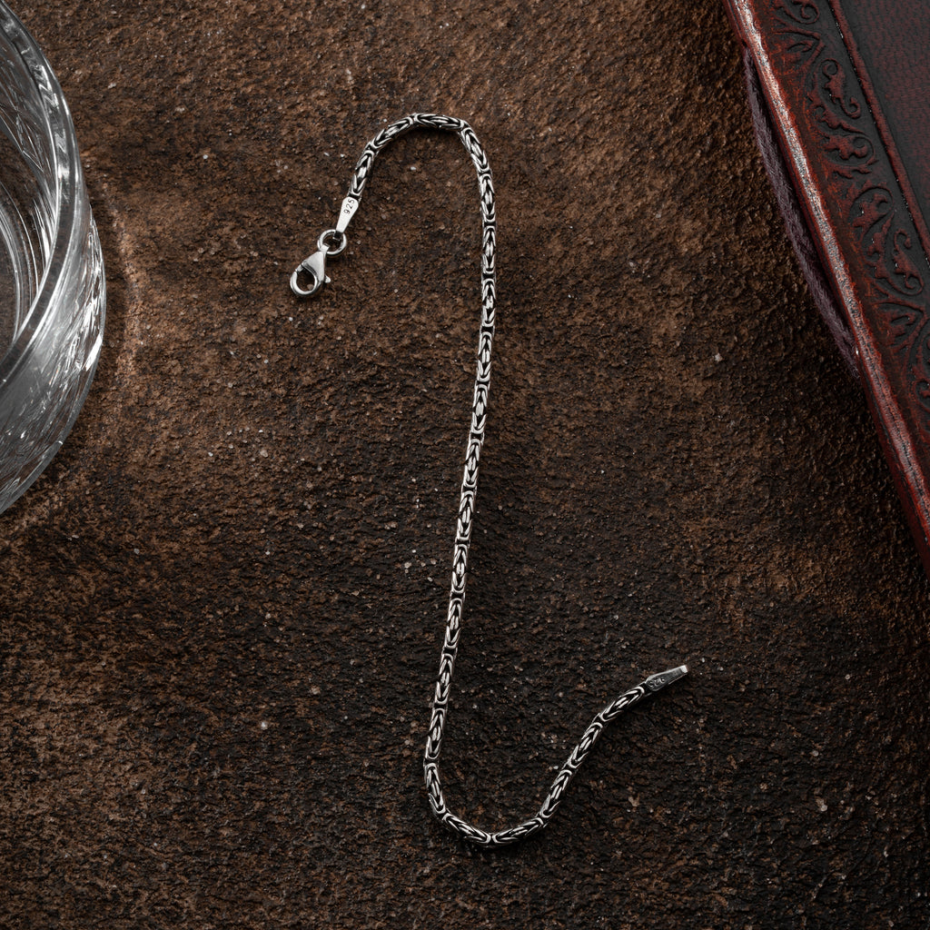 KING-ARMBAND OVAL 2,5 MM | 925 SILVER