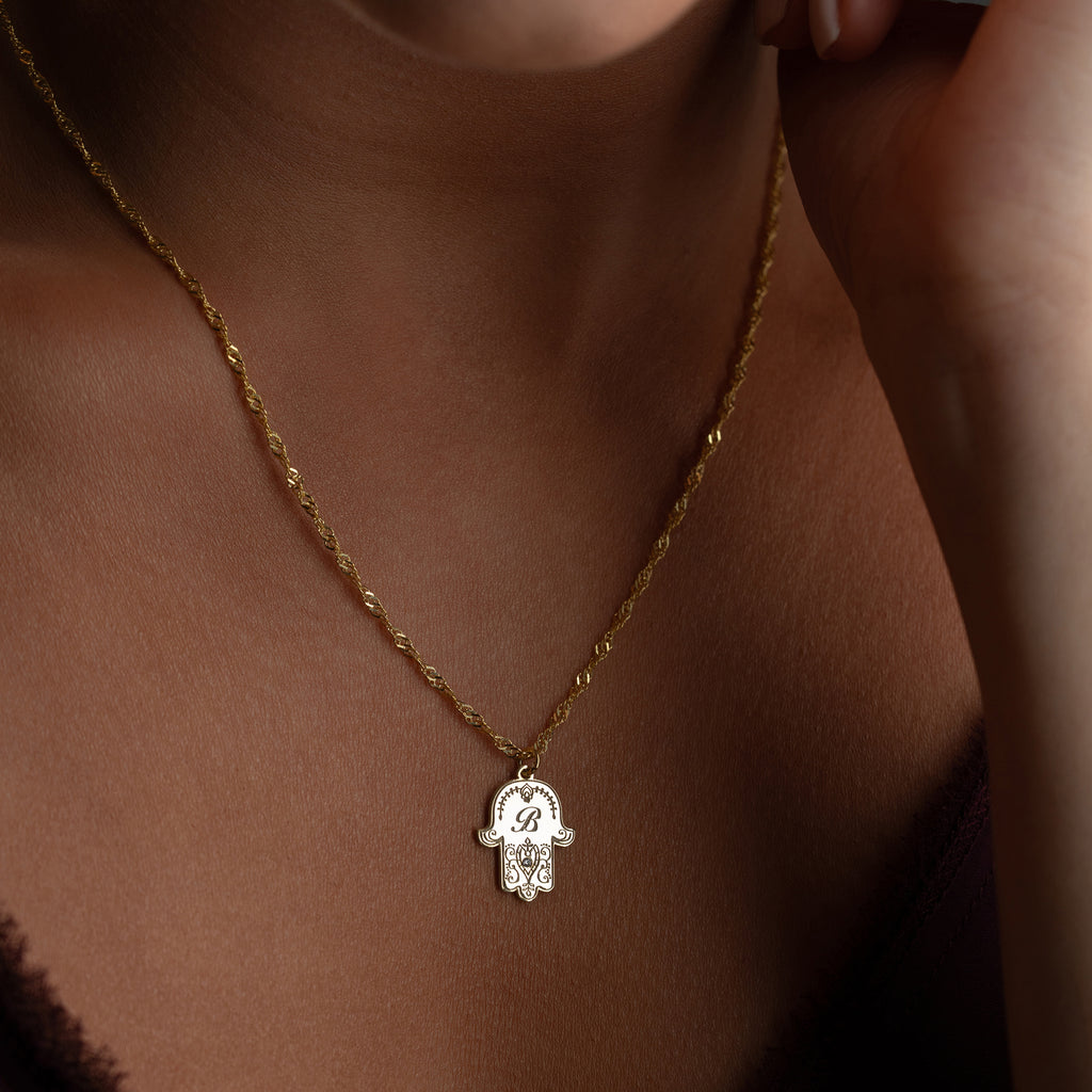 FATIMAS HAND MED ÖNSKEBREV | 925 SILVER