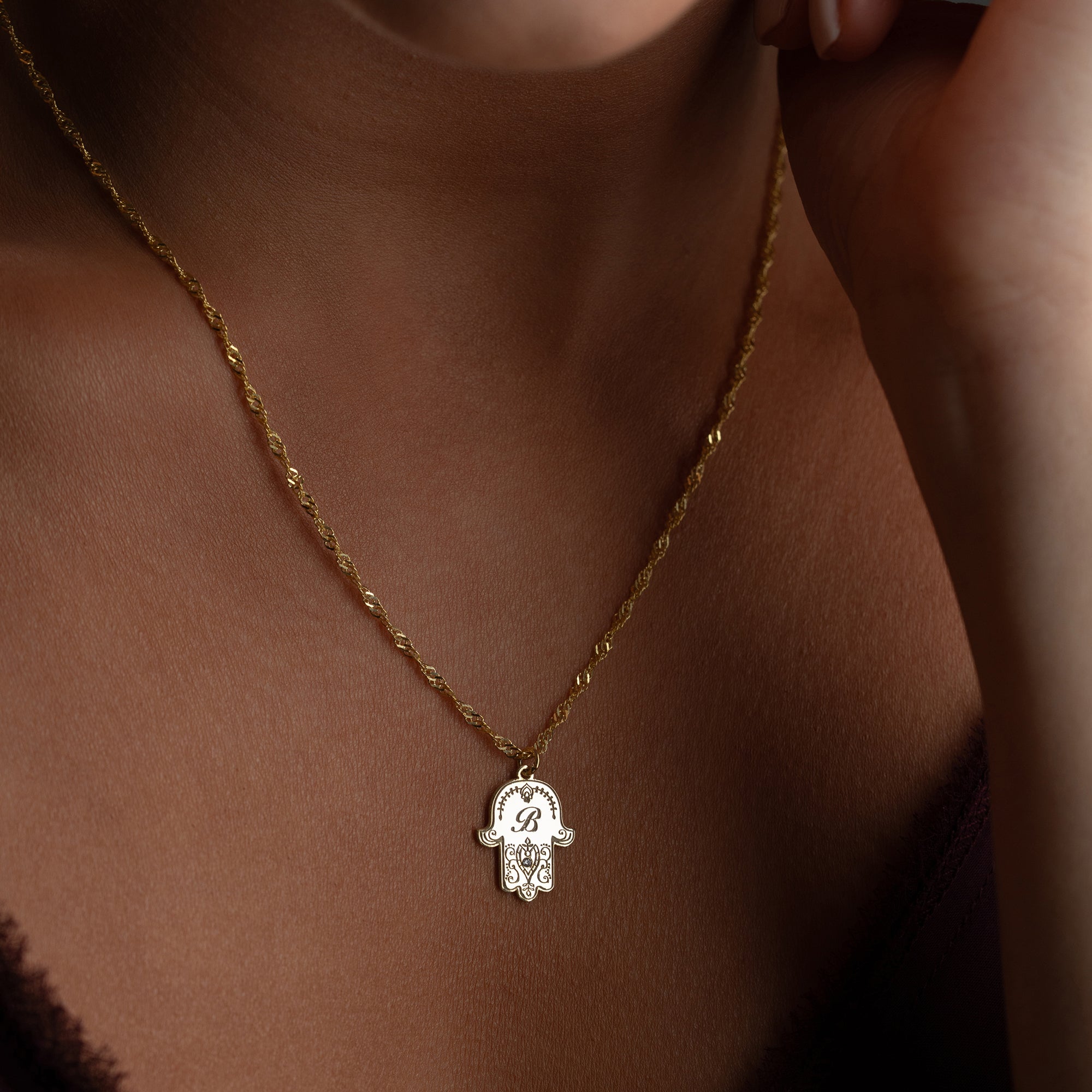 FATIMAS HAND MED ÖNSKEBREV | 925 SILVER