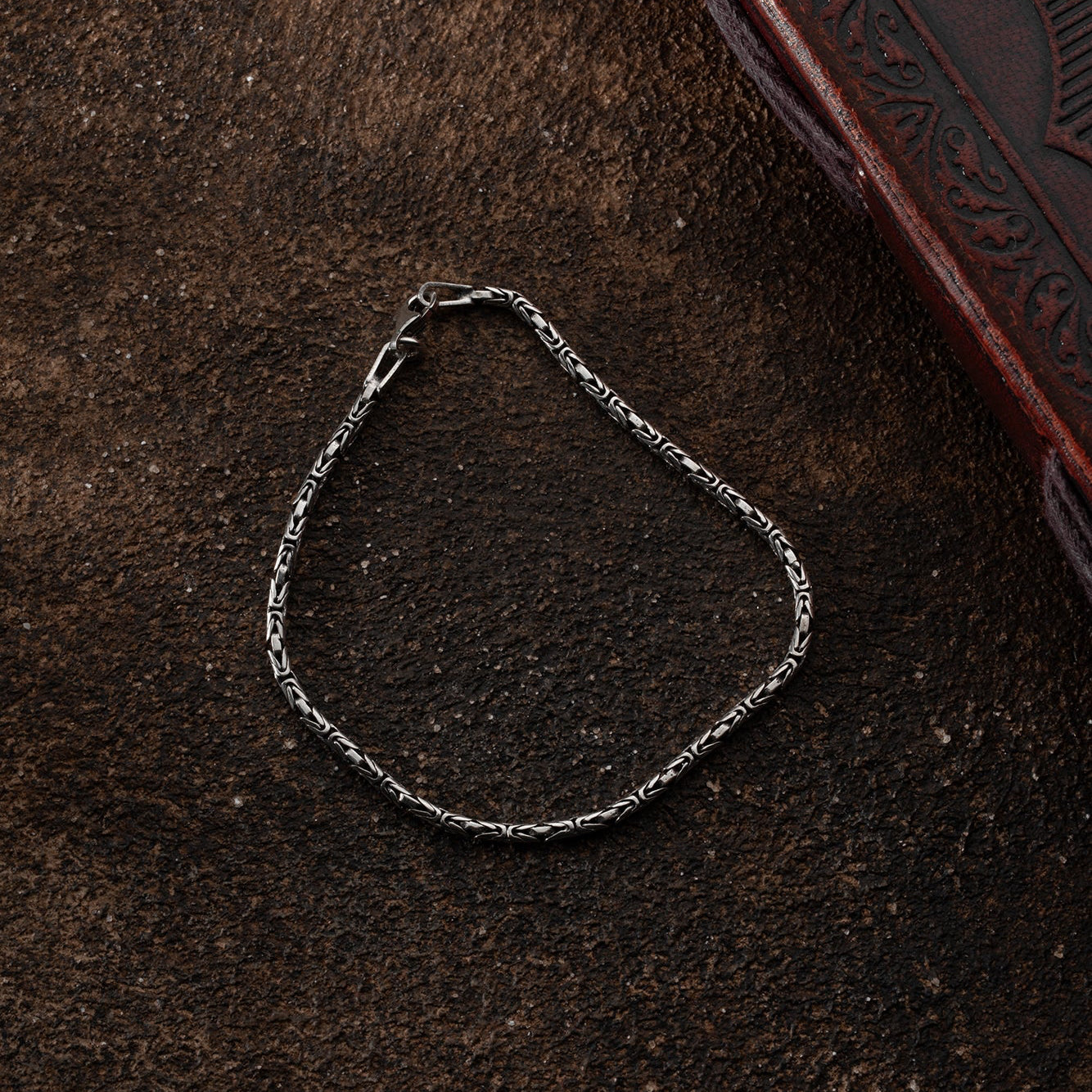 KING-ARMBAND OVAL 2,5 MM | 925 SILVER