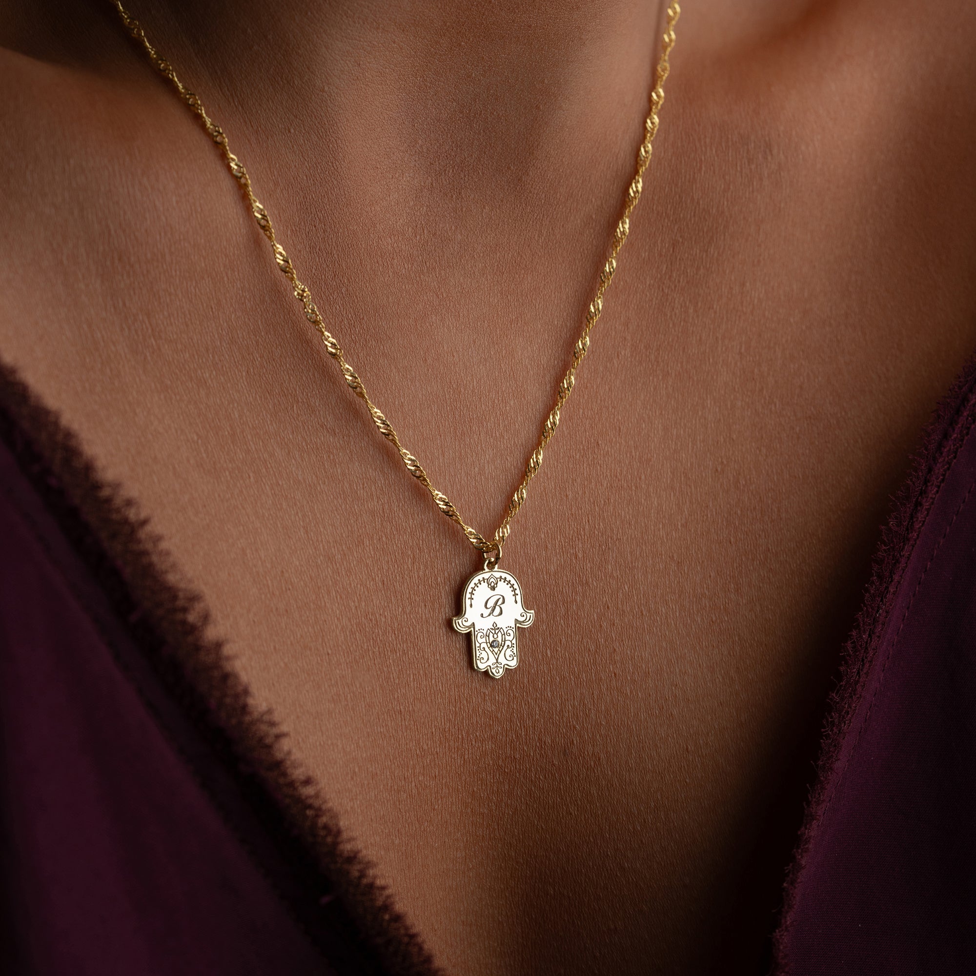 FATIMAS HAND MED ÖNSKEBREV | 925 SILVER