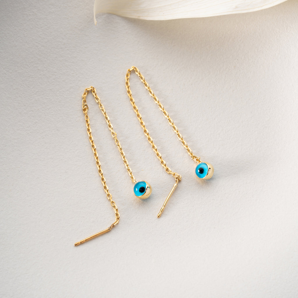 NAZAR HANGANDE ÖGONHÄNGNINGAR | 925 SILVER