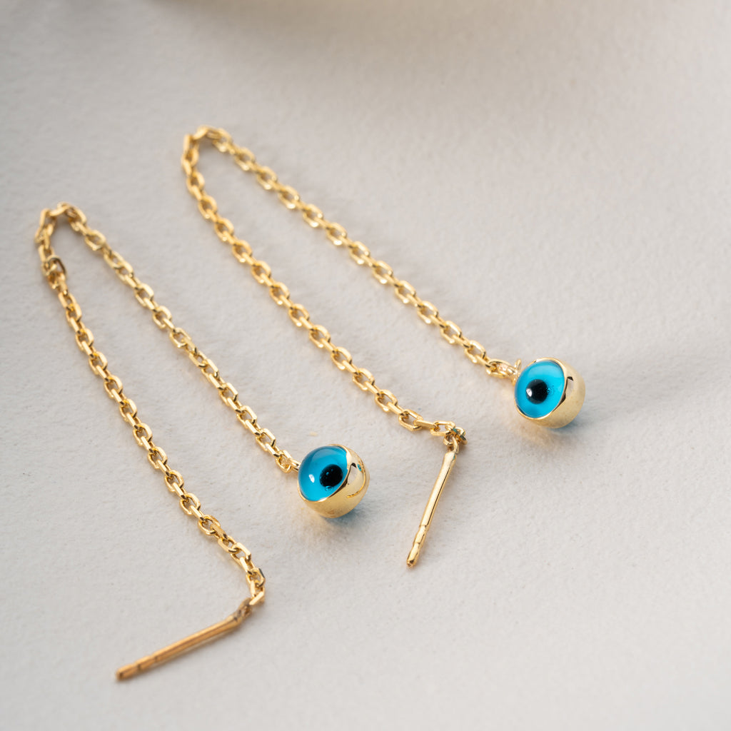 NAZAR HANGANDE ÖGONHÄNGNINGAR | 925 SILVER