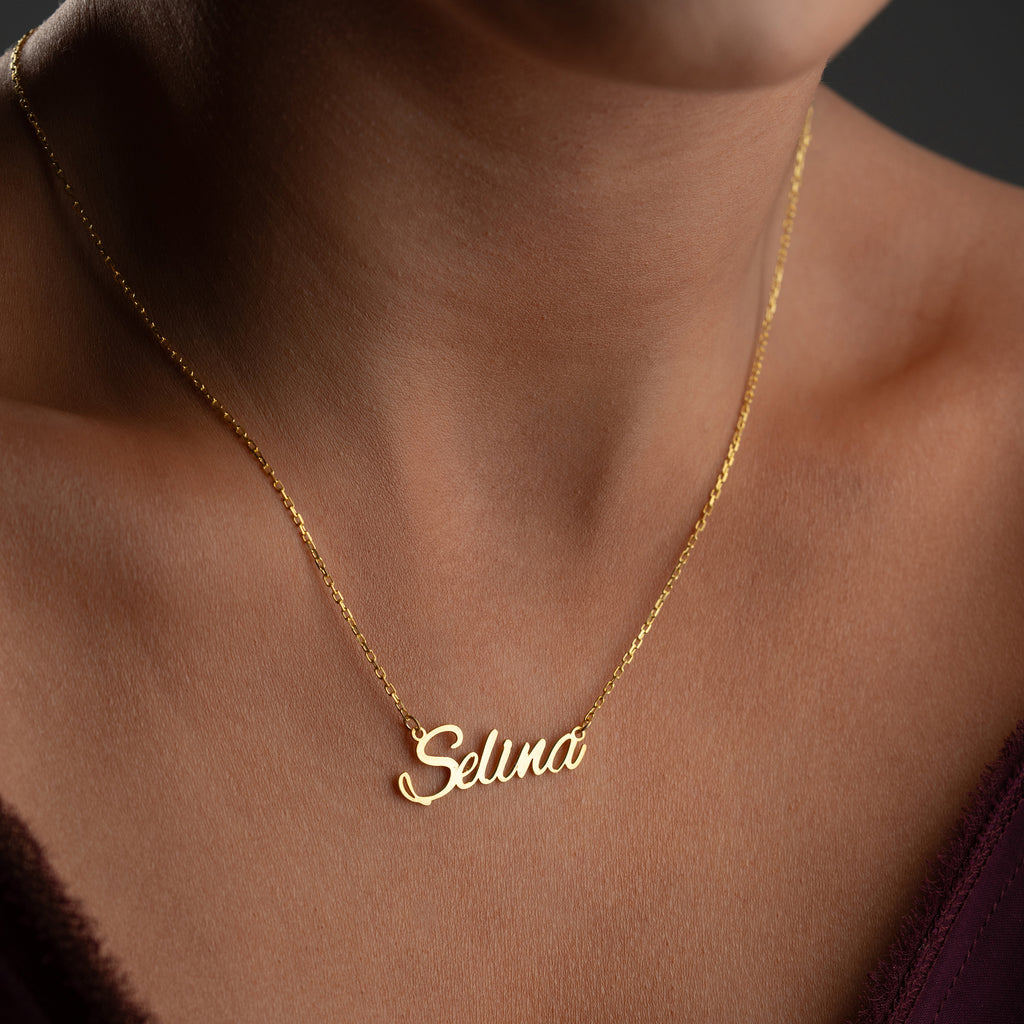 NAMNHALSBAND | TYPSNITT ALEX BORSTE | 925 SILVER