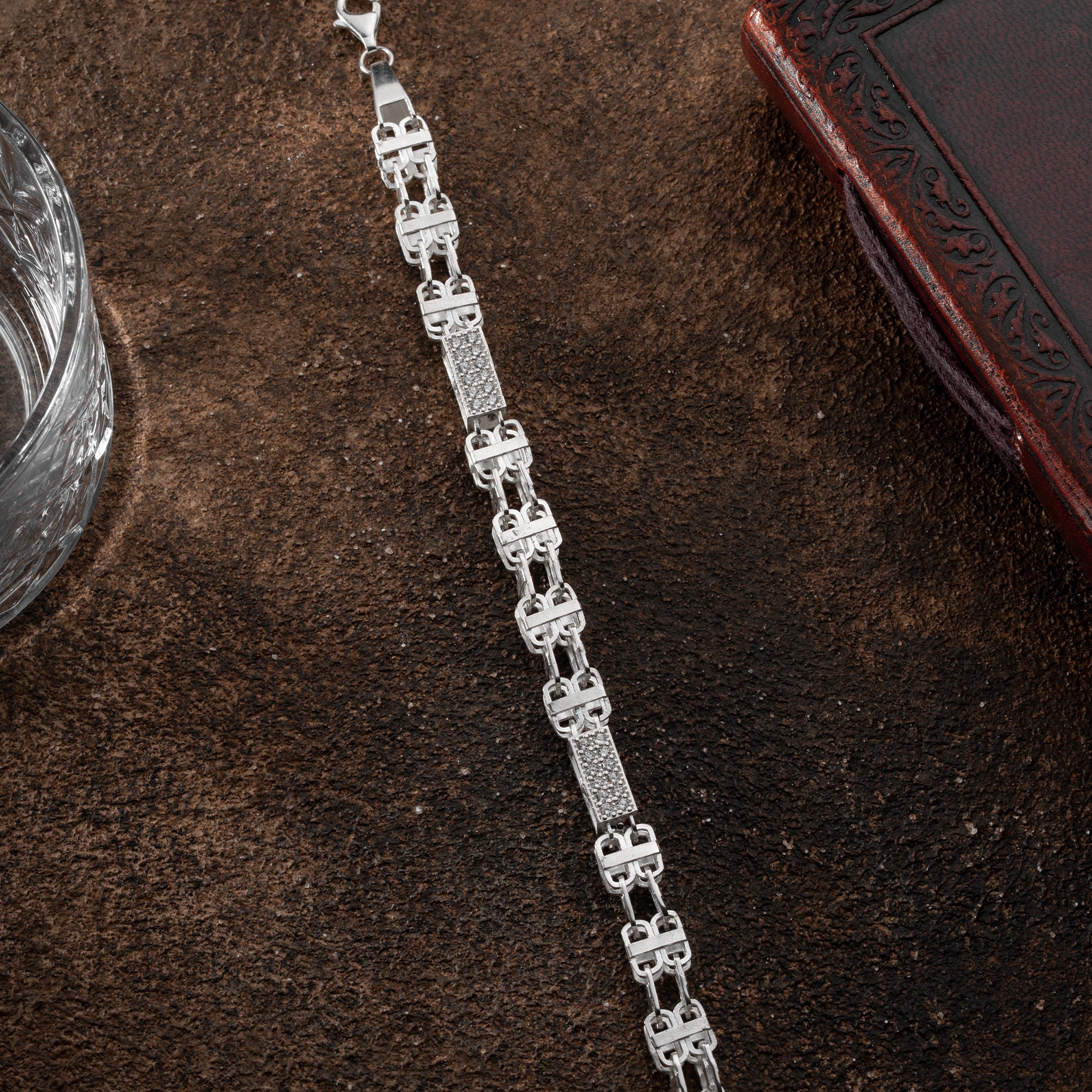 STORT ARMBAND MED BUREN | 925 SILVER.