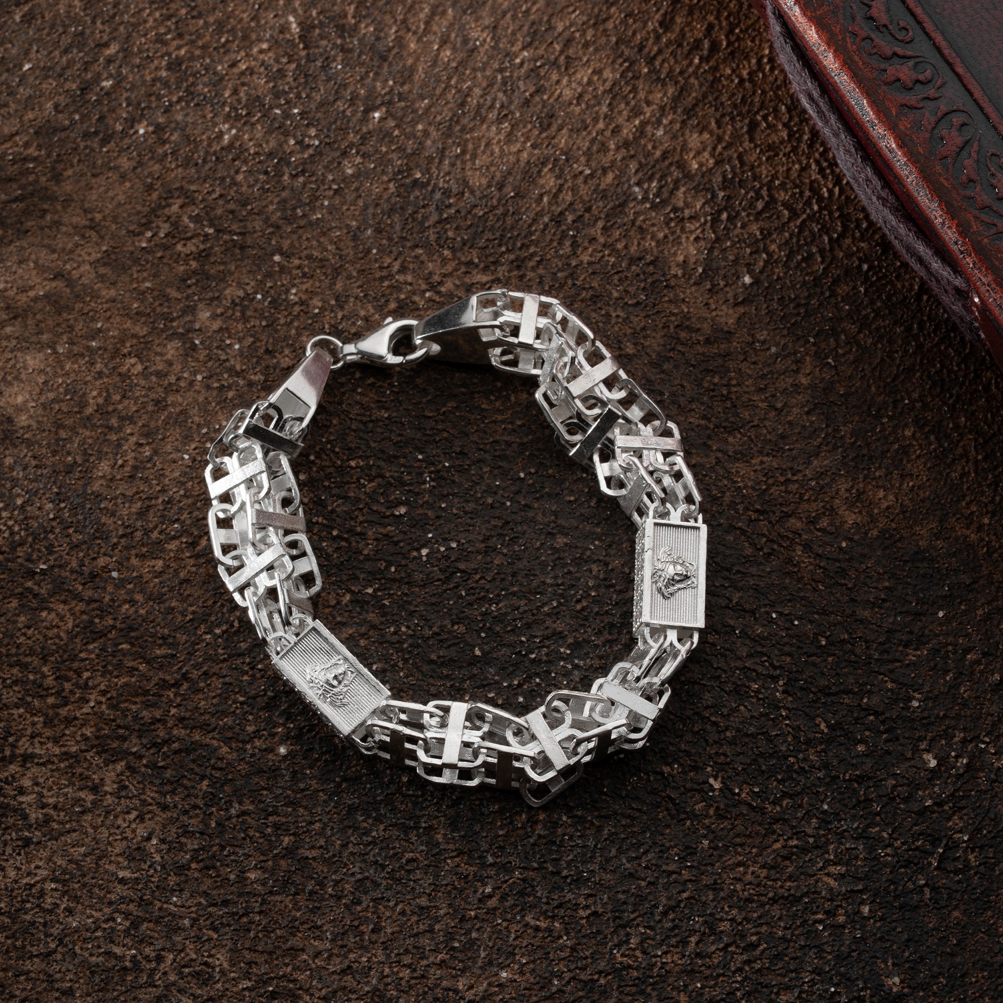 STORT ARMBAND MED BUREN | 925 SILVER.