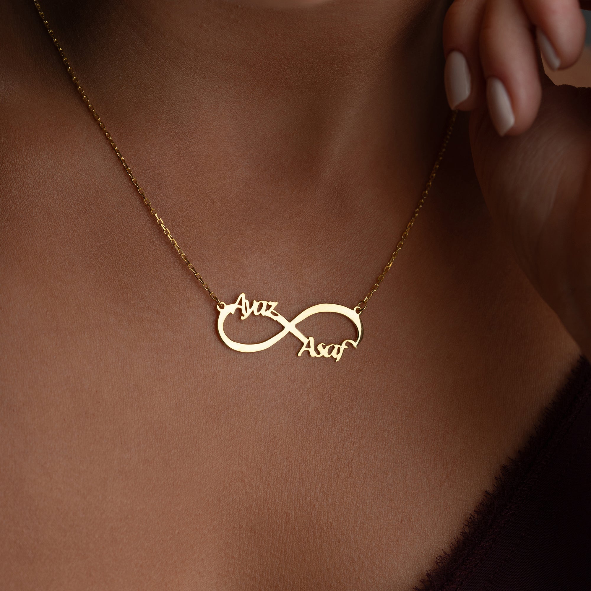 NAMNHALSBAND INFINITY | 925 SILVER