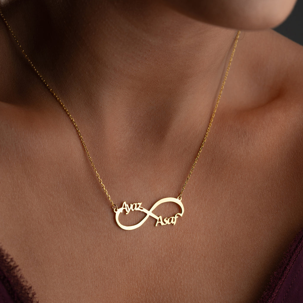 NAMNHALSBAND INFINITY | 925 SILVER