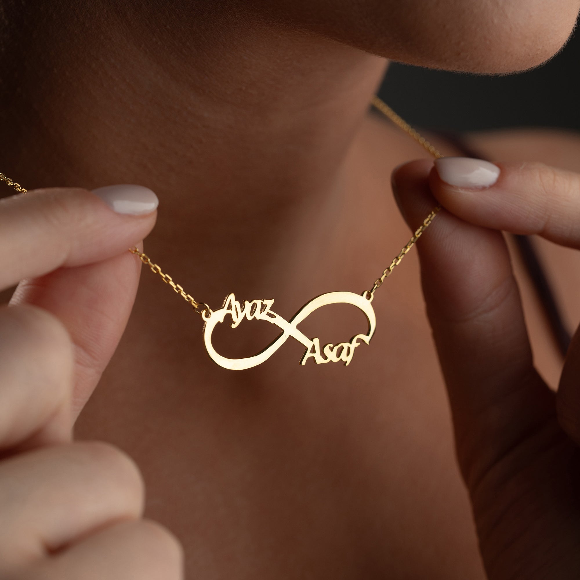 NAMNHALSBAND INFINITY | 925 SILVER