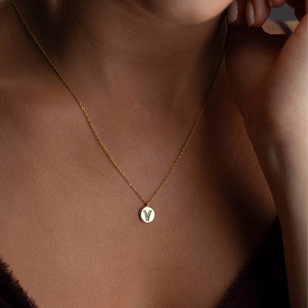 ZIRKONPLATTA BOKSTAVSKRAG | 925 SILVER