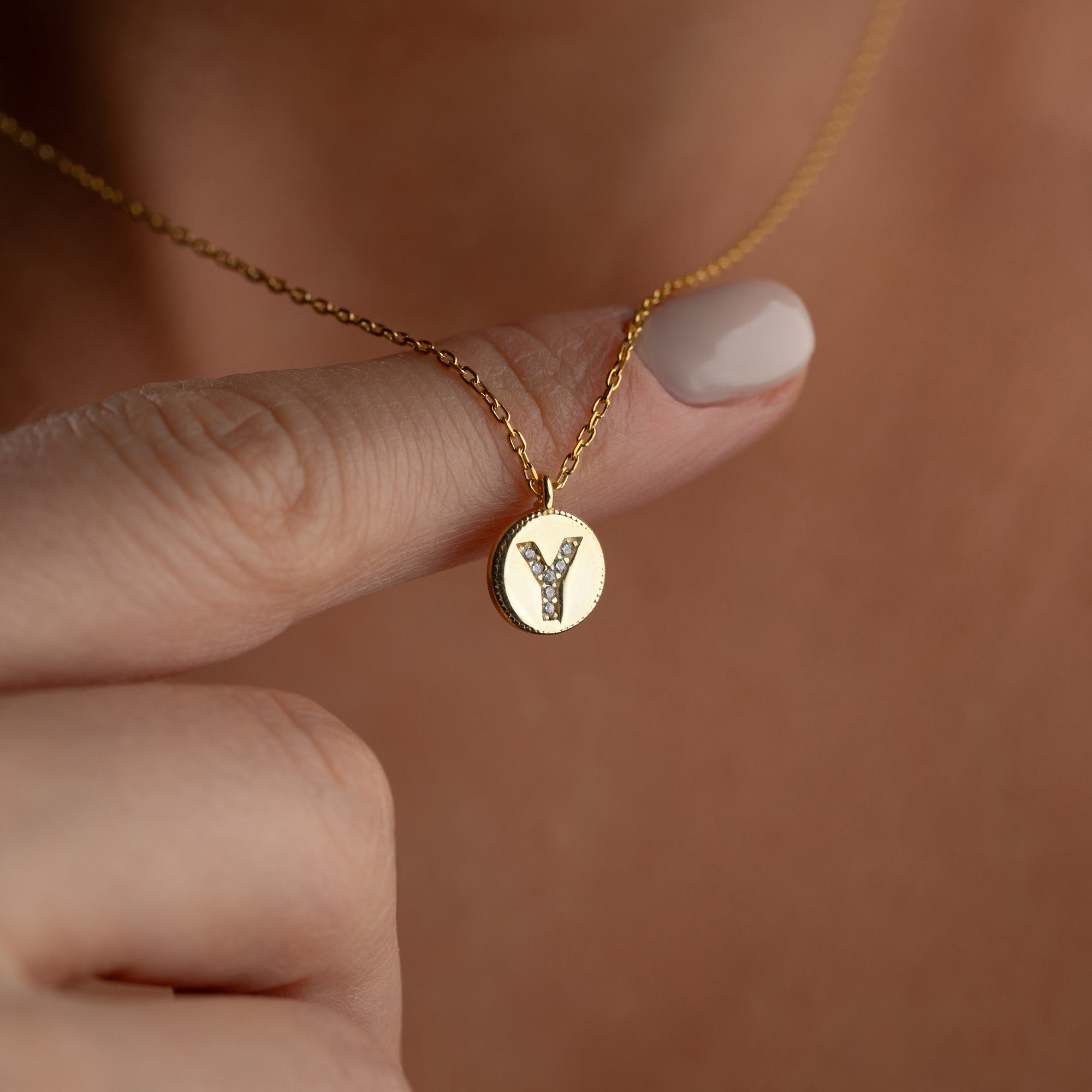 ZIRKONPLATTA BOKSTAVSKRAG | 925 SILVER