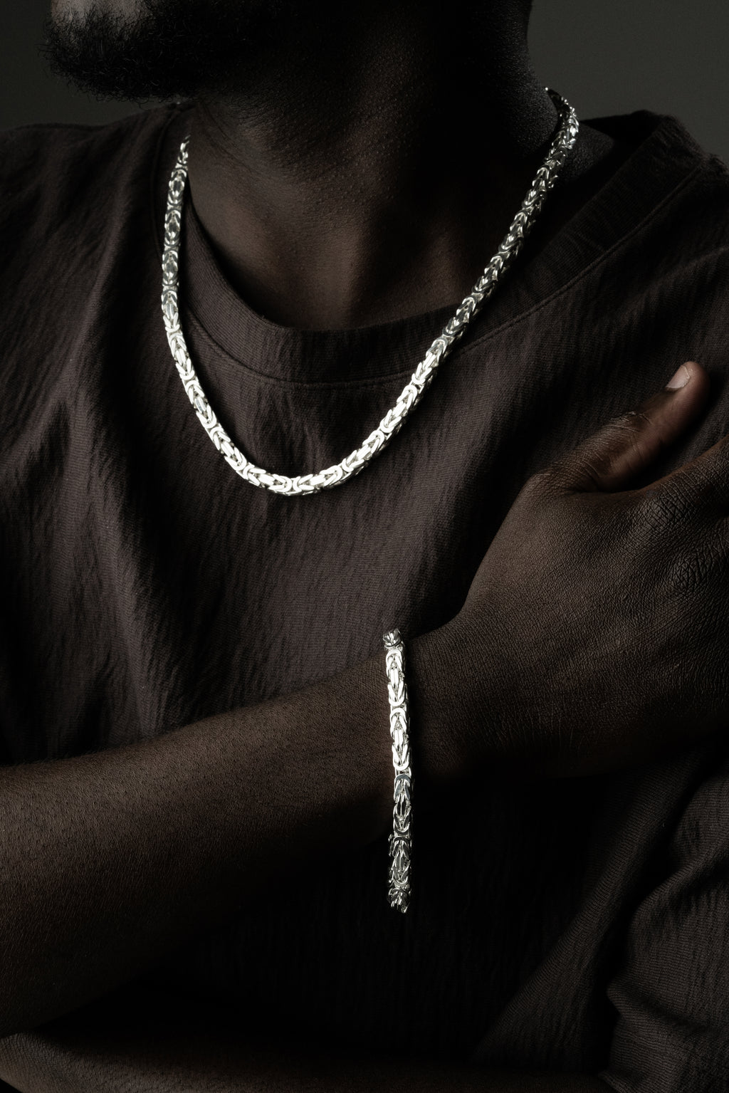 KING KEDJA SET 6MM | 925 SILVER