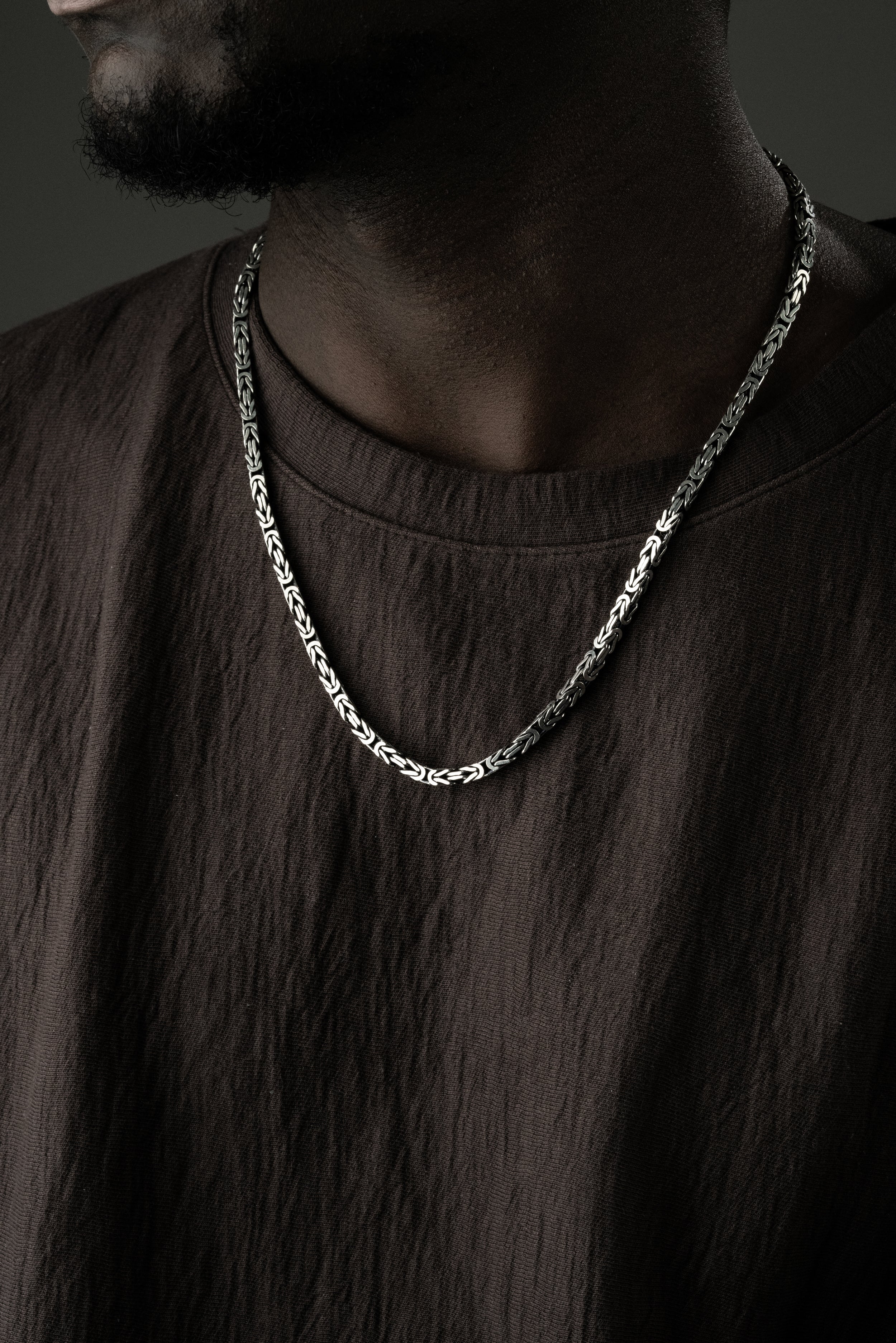 KING KEDJA 4 MM | 925 SILVER