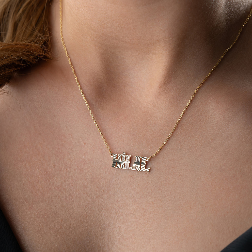 LIRIO NAMN KRAGE | 925 SILVER