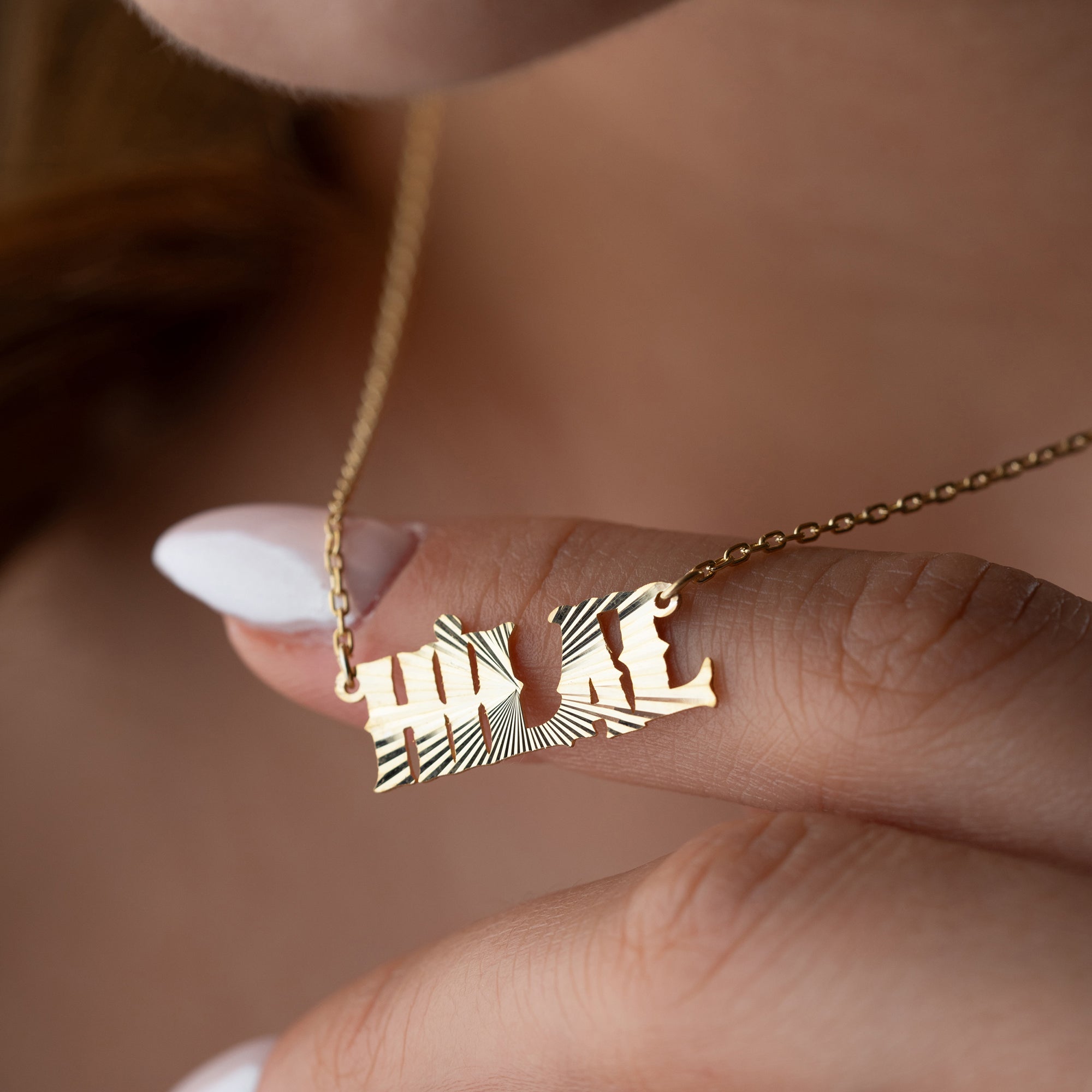 LIRIO NAMN KRAGE | 925 SILVER