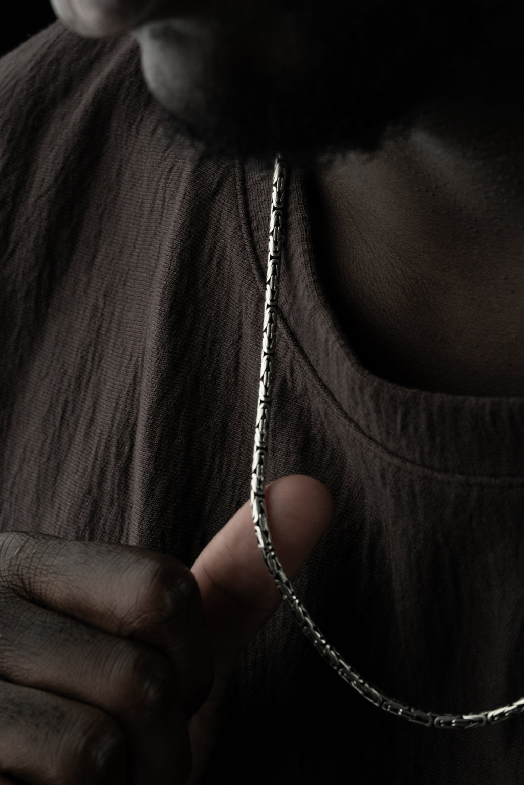 OVAL KING KEDJA 3MM | 925 SILVER 