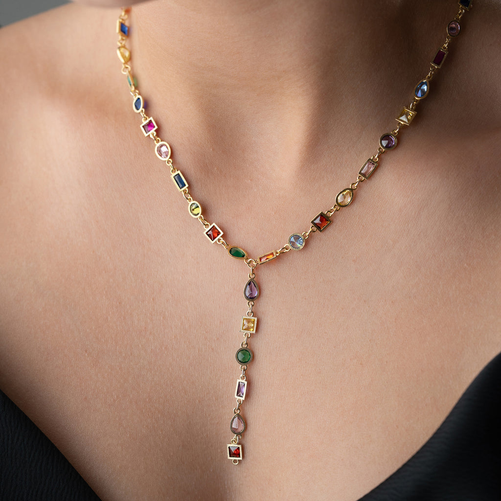 FÄRGfull KEDJA | 925 SILVER