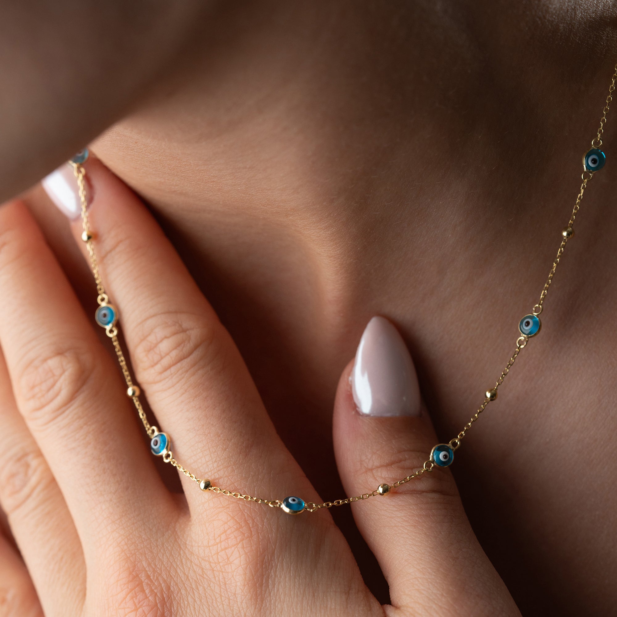 MIO NAZAR HALSBAND | 925 SILVER