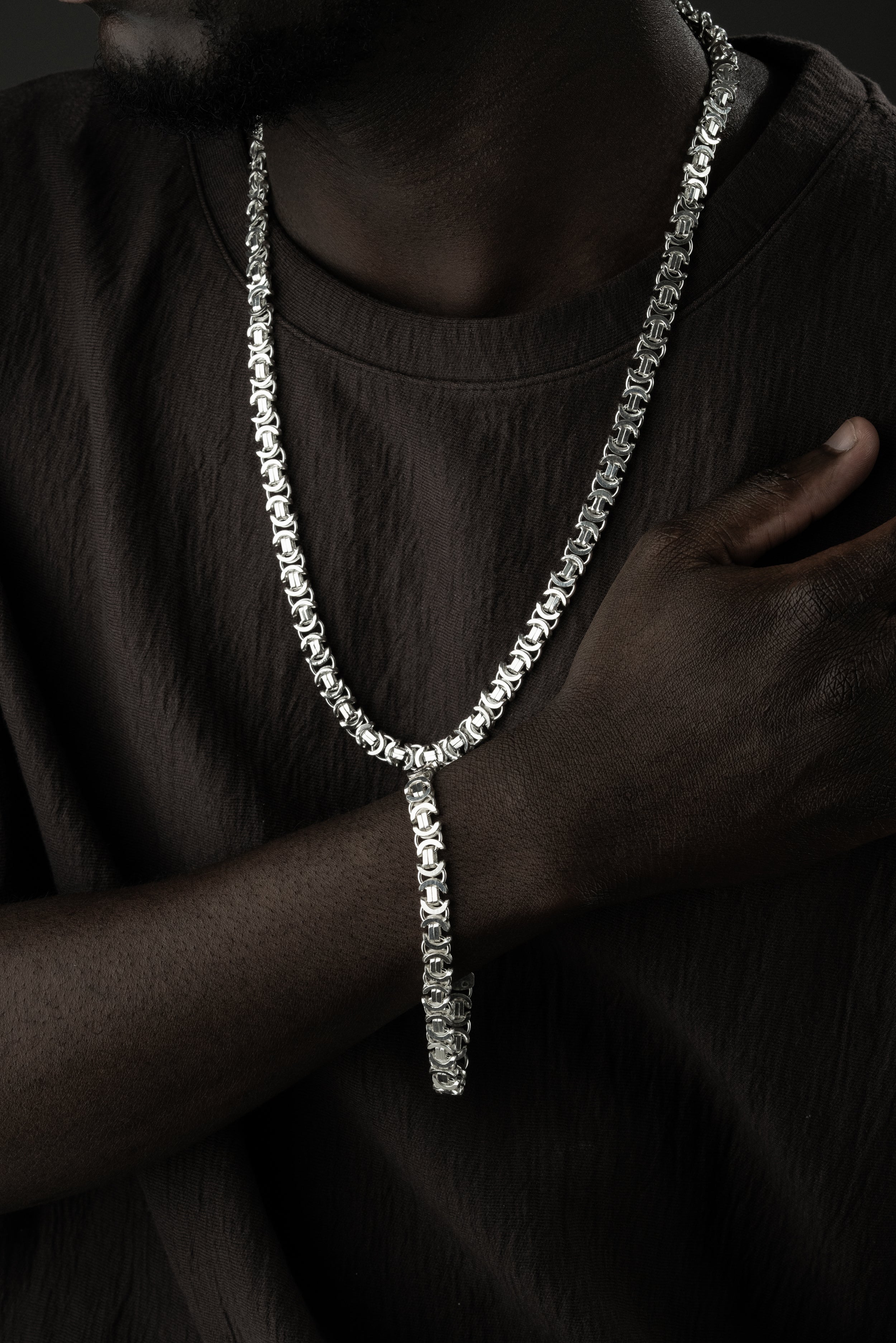 KING KEDJA PLAT SET | 925 SILVER 