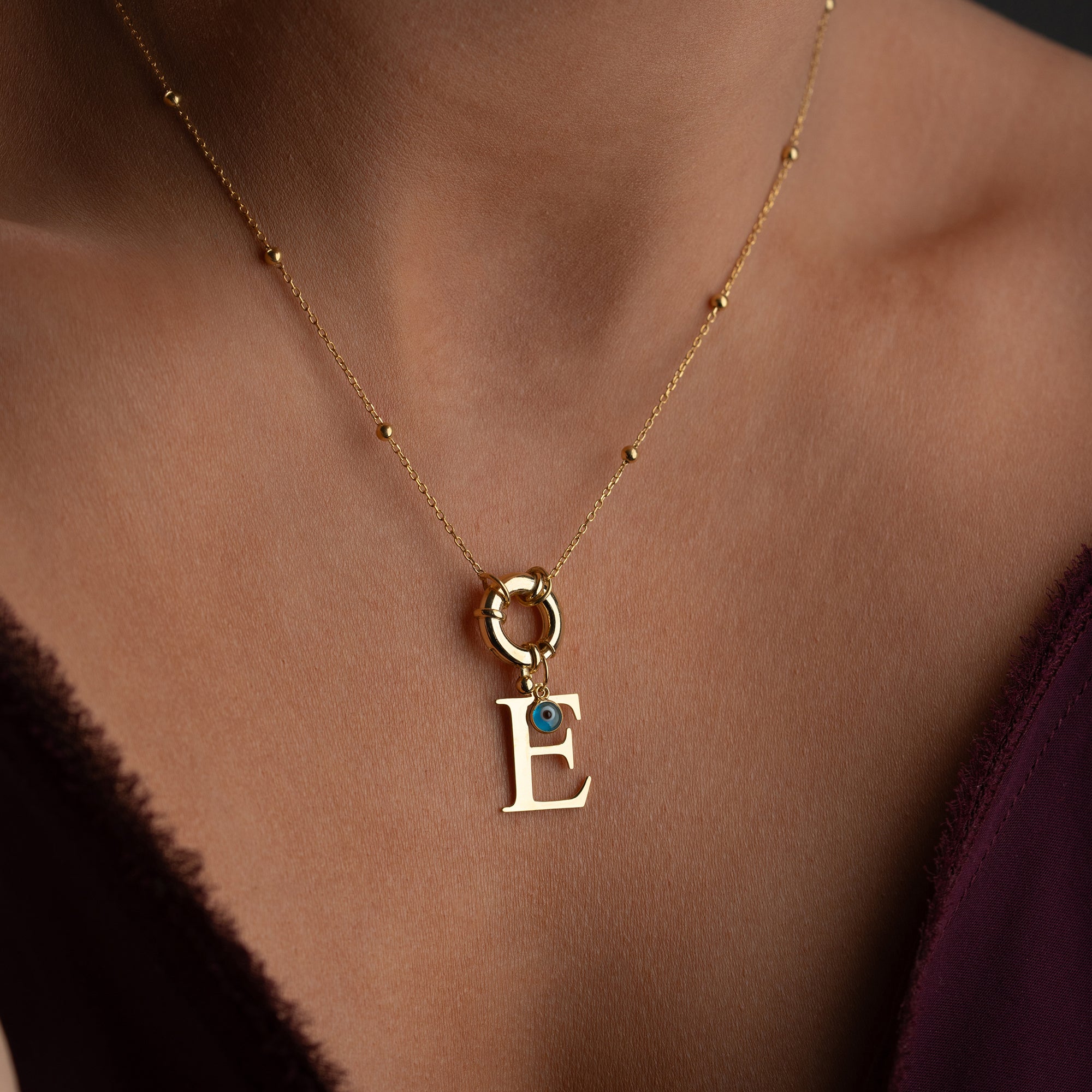 Brevkedja med Nazar - 925 SILVER