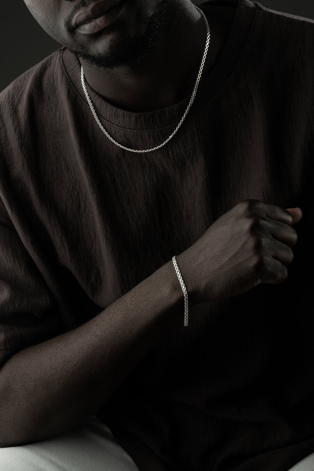 BISMARCK KEDJE-SET | 925 SILVER 