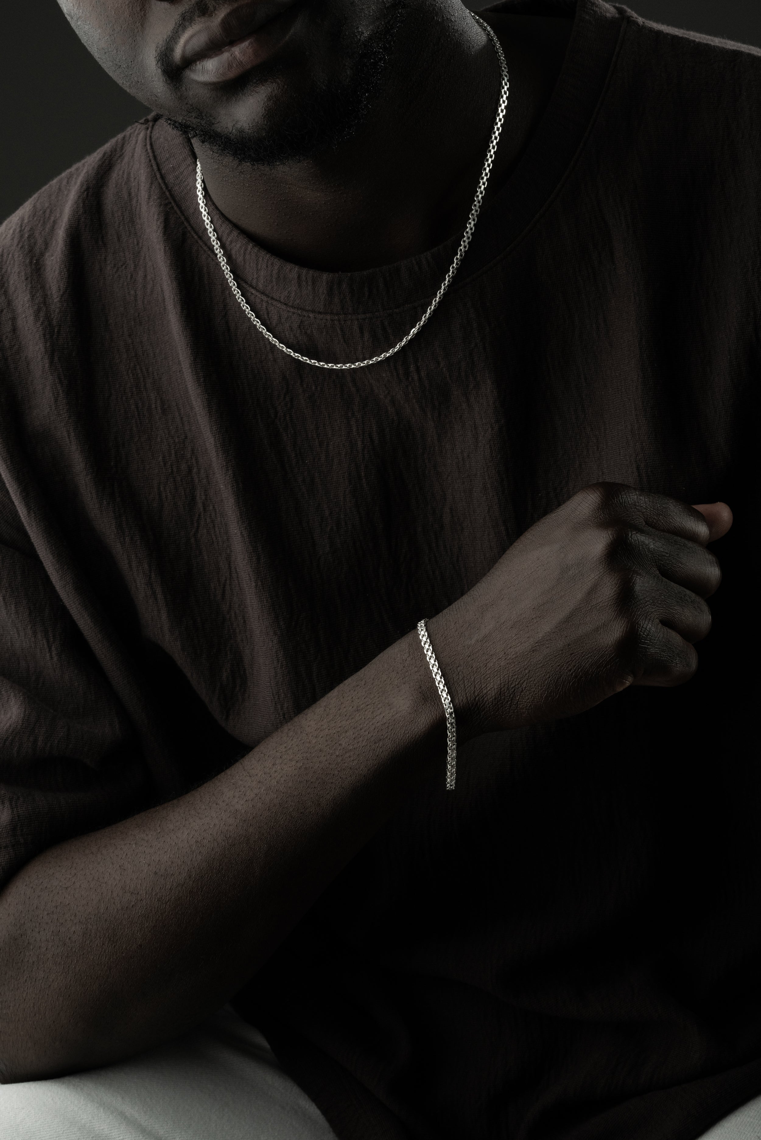 BISMARCK KEDJE-SET | 925 SILVER 