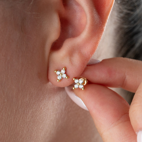VIA MINI EARRINGS | 925 SILVER