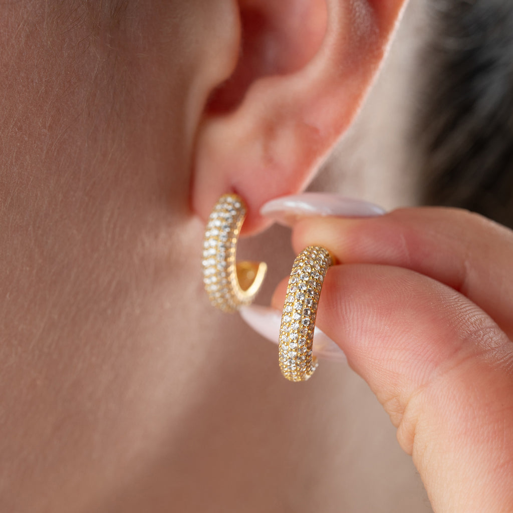 STONE BABES ÖRONHÄNGAR | 925 SILVER