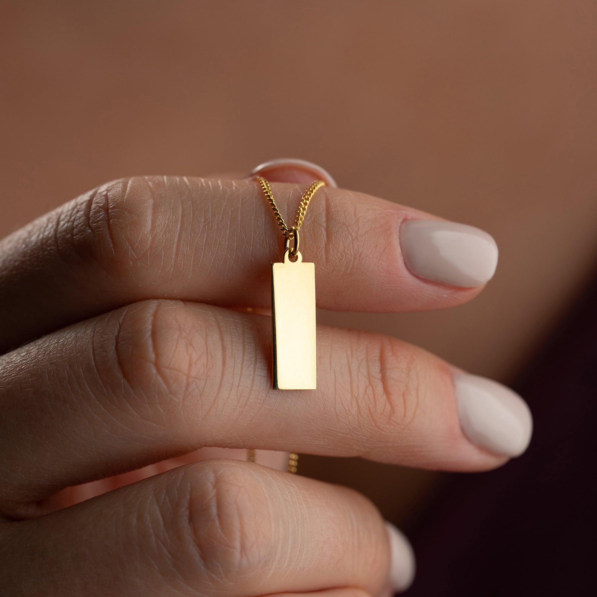 Vertikal gravyrkedja | 925 SILVER