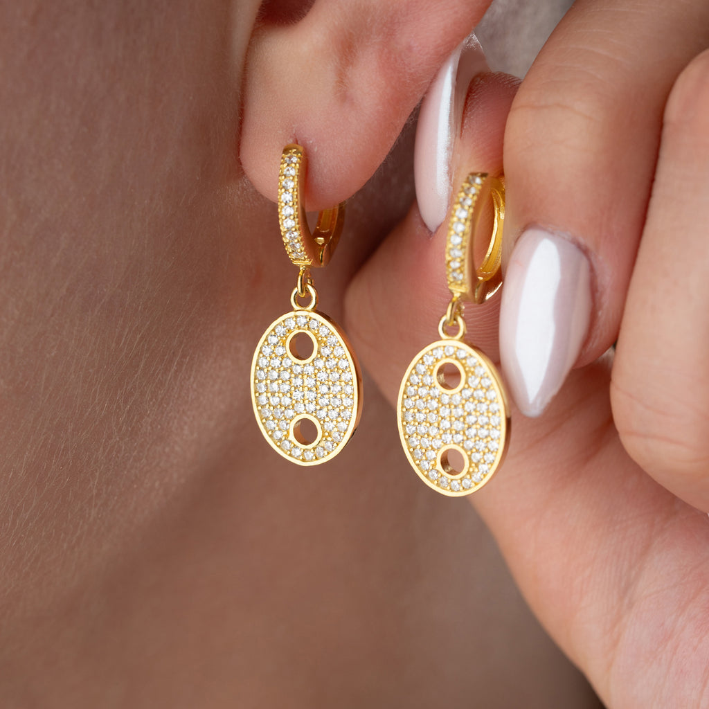 MOKAEN ÖRHÄNGNING | 925 SILVER