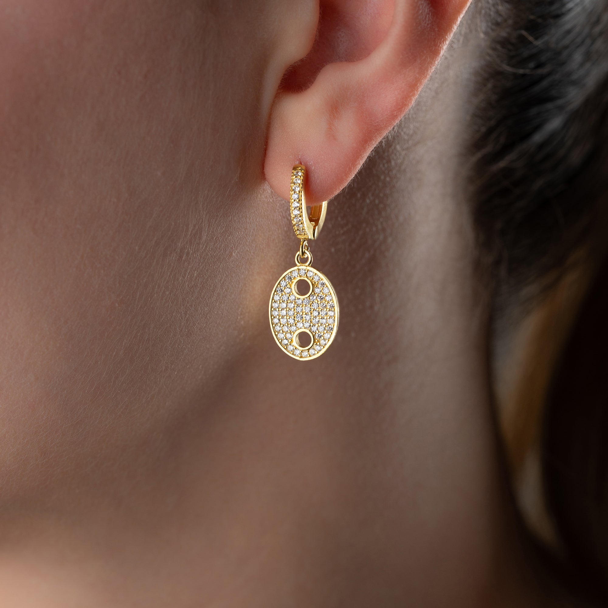 MOKAEN ÖRHÄNGNING | 925 SILVER