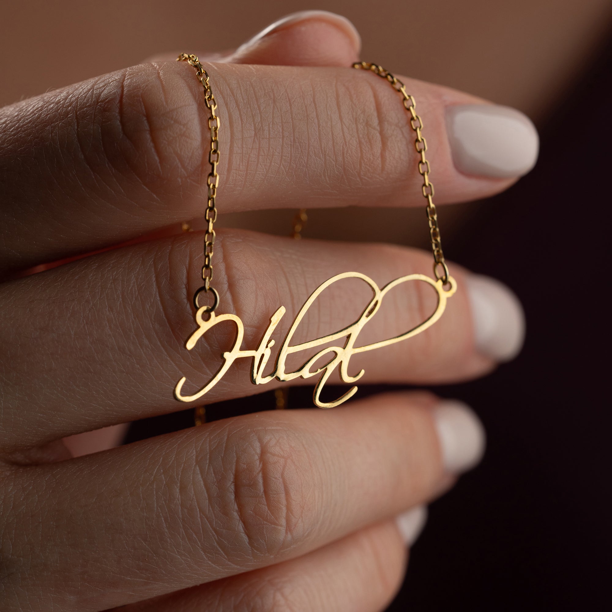 SKRIFT NAMN KRAGE | 925 SILVER