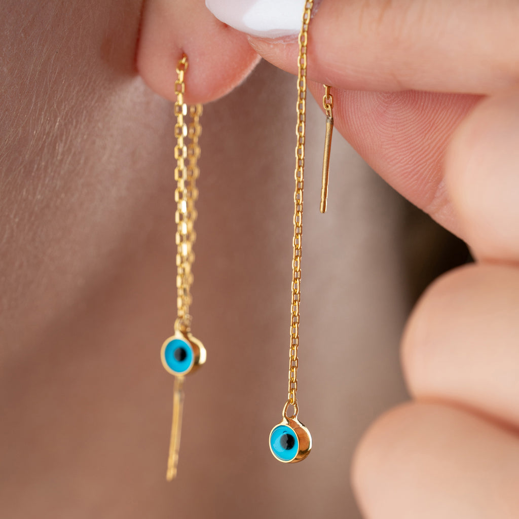 NAZAR HANGANDE ÖGONHÄNGNINGAR | 925 SILVER