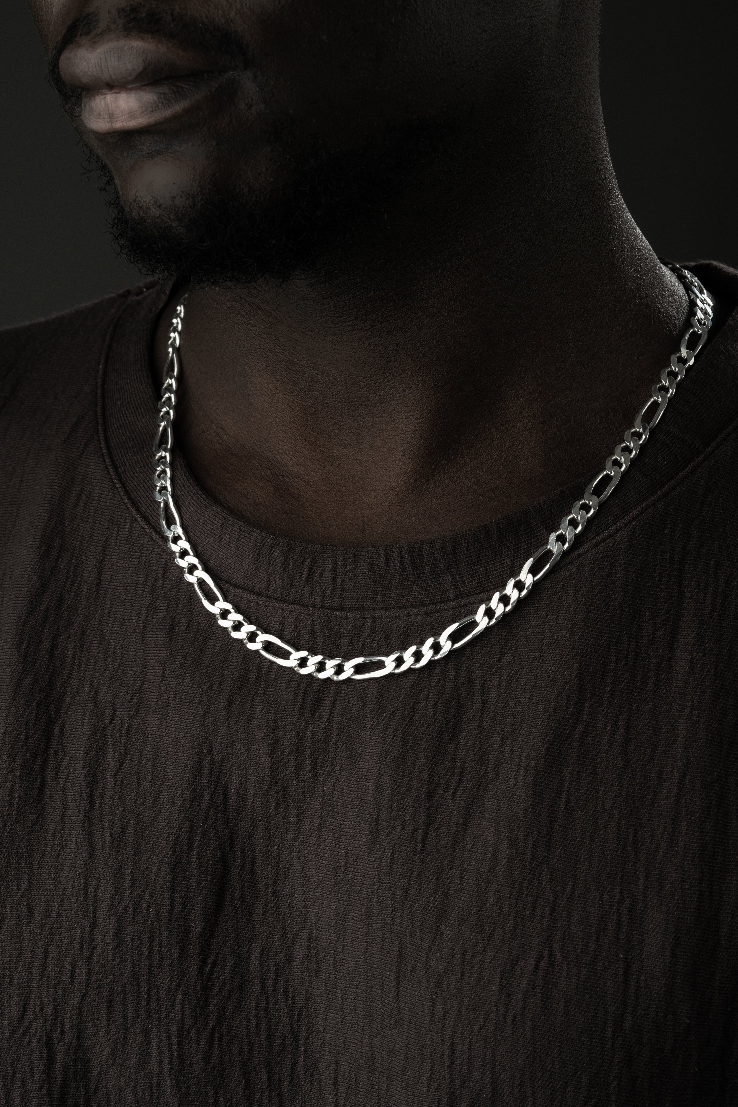 STORT FIGARO KRAGE | 925 SILVER 