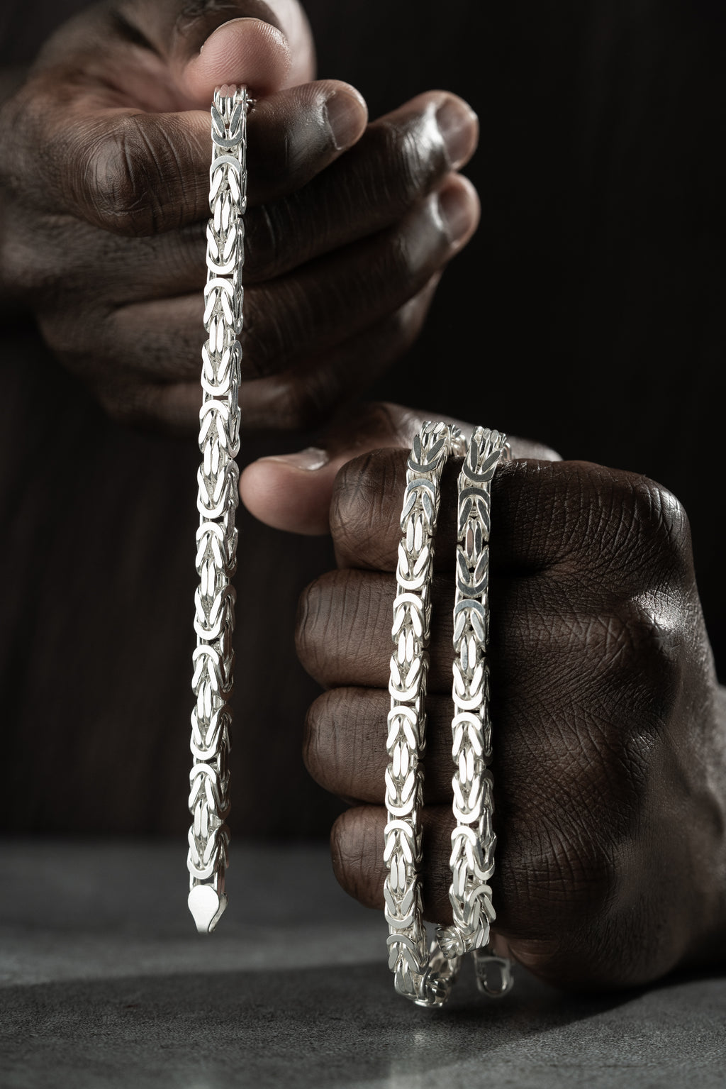 KING KEDJA SET 6MM | 925 SILVER